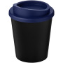 Americano® Espresso Eco 250 ml recycled tumbler - Solid black/Blue