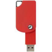 Swivel square USB - Rood - 1GB