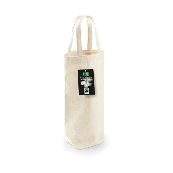 Fairtrade Cotton Bottle Bag