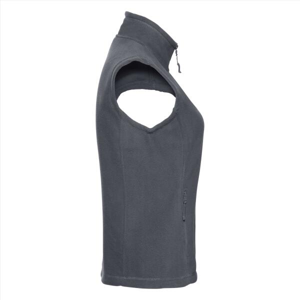ladies grey fleece gilet