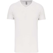 Heren-t-shirt BIO150 V-hals White M