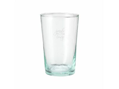 Zuja Gerecycled Waterglas 300 ml