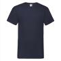 FOTL Valueweight V-Neck T, Navy, XXL