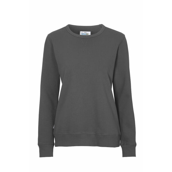 Cottover Gots Crew Neck Lady charcoal L