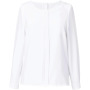 Riola Crepe de Chine blouse White 12 UK