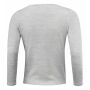 Merino U-Neck Woman Light greyme XS