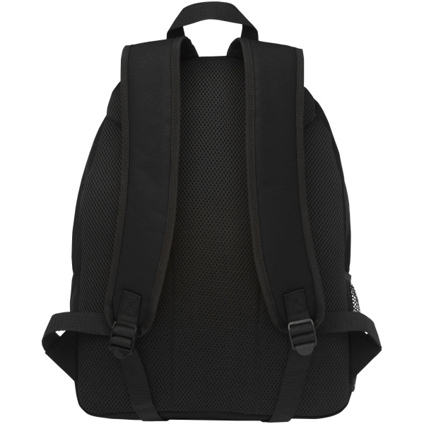 Retrend GRS RPET backpack 16L - Solid black