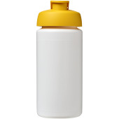 Baseline® Plus 500 ml drikkeflaske med håndtag og fliplåg - Hvid/Gul