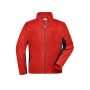 Men's Workwear Fleece Jacket - STRONG - - red/black - 6XL