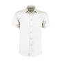 Tailored Fit Poplin Shirt SSL - White - S