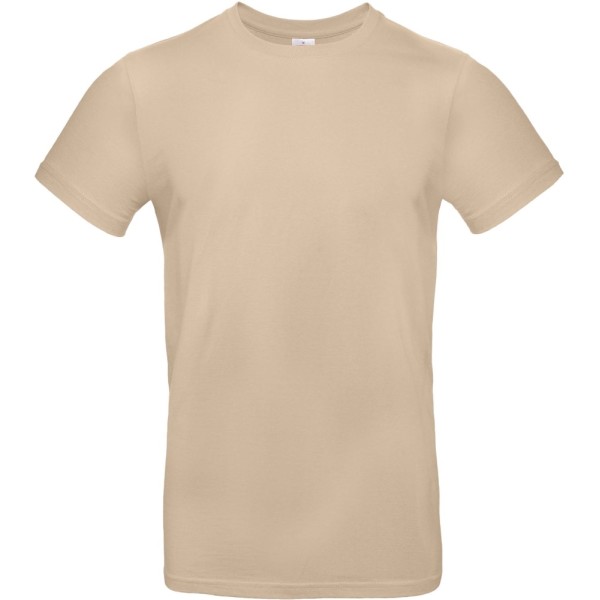#E190 Men's T-shirt Sand L