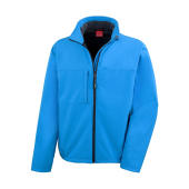 Men's Classic Softshell Jacket - Azure - 2XL