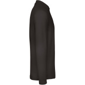 ID.001 Men's long-sleeve polo shirt Black 3XL