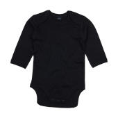 Baby long Sleeve Bodysuit - Black - 0-3