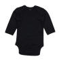 Baby long Sleeve Bodysuit - Black - 0-3