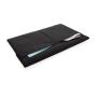 Magnetisch sluitende 15.6" laptop sleeve PVC-vrij, zwart