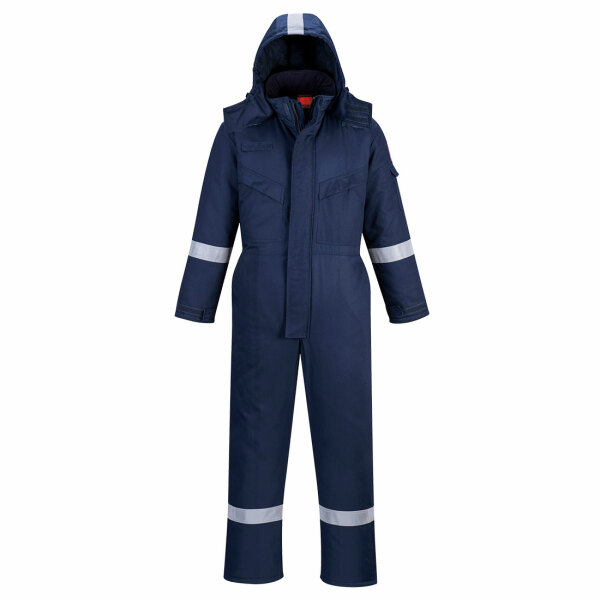 Araflame Insulated Winter Coverall  Navy