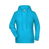 Ladies' Hoody - turquoise - XS