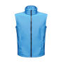 Ablaze Printable Softshell Bodywarmer - French Blue/Navy - S