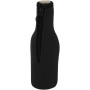 Fris recycled neoprene bottle sleeve holder - Solid black