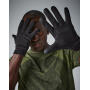 Softshell Sports Tech Gloves - Black - S/M