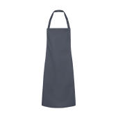 Bib Apron Press Stud - Anthracite - One Size