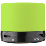 Duck cylinder Bluetooth® speaker with rubber finish - Lime