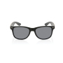 GRS zonnebril van gerecycled pc-plastic met kurk, zwart