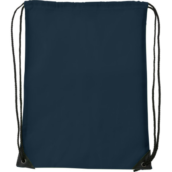 Polyester (210D) drawstring backpack Steffi blue