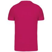 T-shirt ronde hals korte mouwen Fuchsia XXL