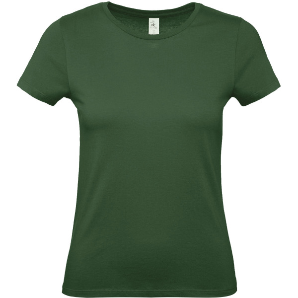 #E150 Ladies' T-shirt Bottle Green XS