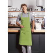 BLS 5 Bib Apron Basic with Buckle and Pocket - lime - Stck