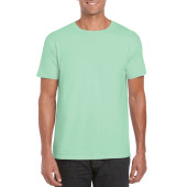 Gildan T-shirt SoftStyle SS unisex 345 mint green L