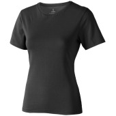 Nanaimo dames t-shirt met korte mouwen - Antraciet - 2XL