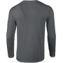 Softstyle® Euro Fit Adult Long Sleeve T-shirt Charcoal XL