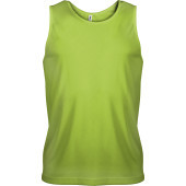 Herensporttop Lime XS