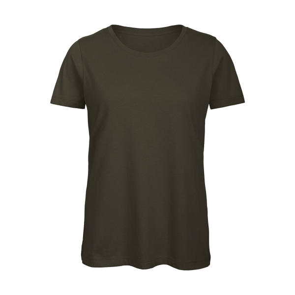 Organic Inspire T /women T-Shirt - Khaki Green - XS