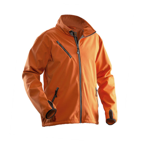 Jobman 1201 Light softshell jacket oranje s