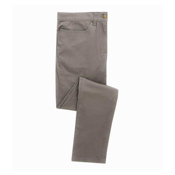 Performance Chino Jeans, Steel, 44/R, Premier