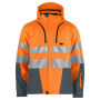 6420 Padded Softshell Jacket HV Orange/Grey L