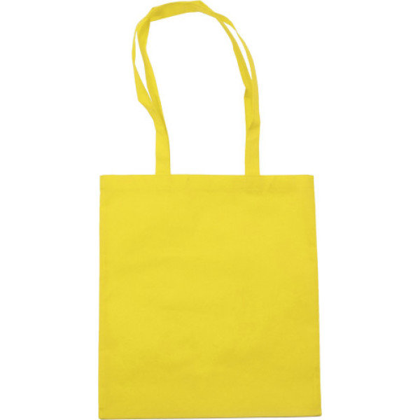 Nonwoven (80 gr/m²) shopping bag Talisa yellow