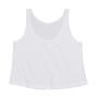 Women's Crop Vest - White - S
