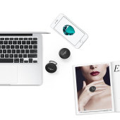 Ring Selfie Button - black Ring Selfie Button - black