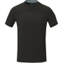 Borax Heren T-shirt met korte mouwen, cool fit, GRS gerecycled - Zwart - XS
