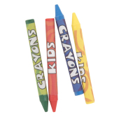 set van 4 waskrijtjes set van 4 waskrijtjes