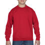 Heavyweight Blend Youth Crew Neck - Red - XS (104/110)