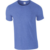 Softstyle Crew Neck Men's T-shirt Heather Royal 3XL