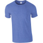 Softstyle® Euro Fit Adult T-shirt Heather Royal 3XL