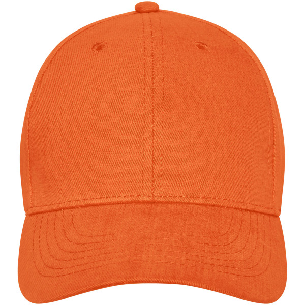 Davis 6 panel cap - Orange