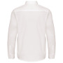 Kinder poplin overhemd lange mouwen White 6/8 jaar
